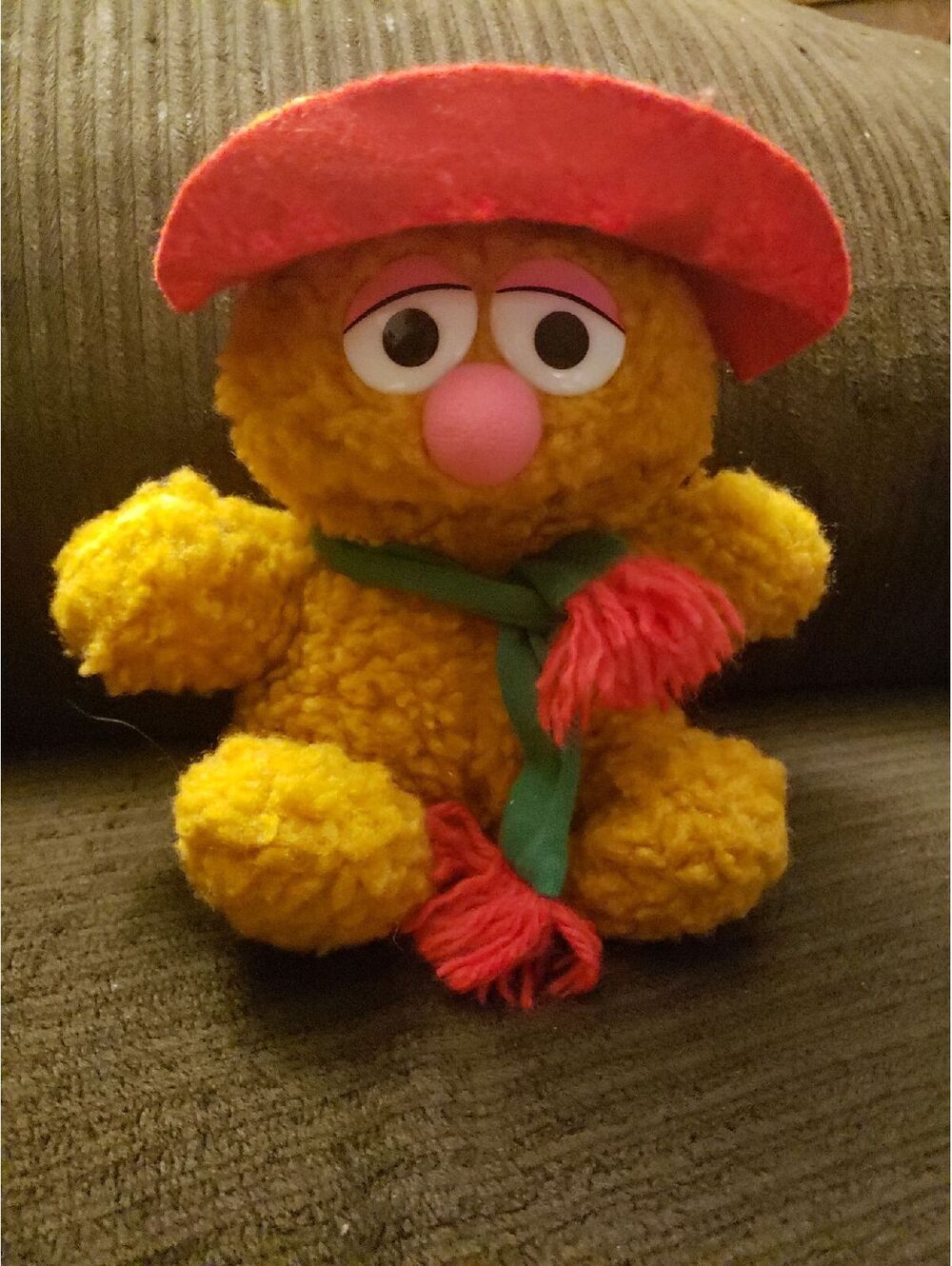 Fozzie Bear Plush Muppet Baby 1987